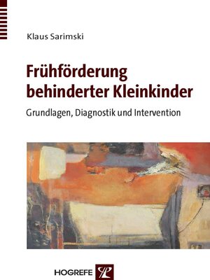 cover image of Frühförderung behinderter Kleinkinder
